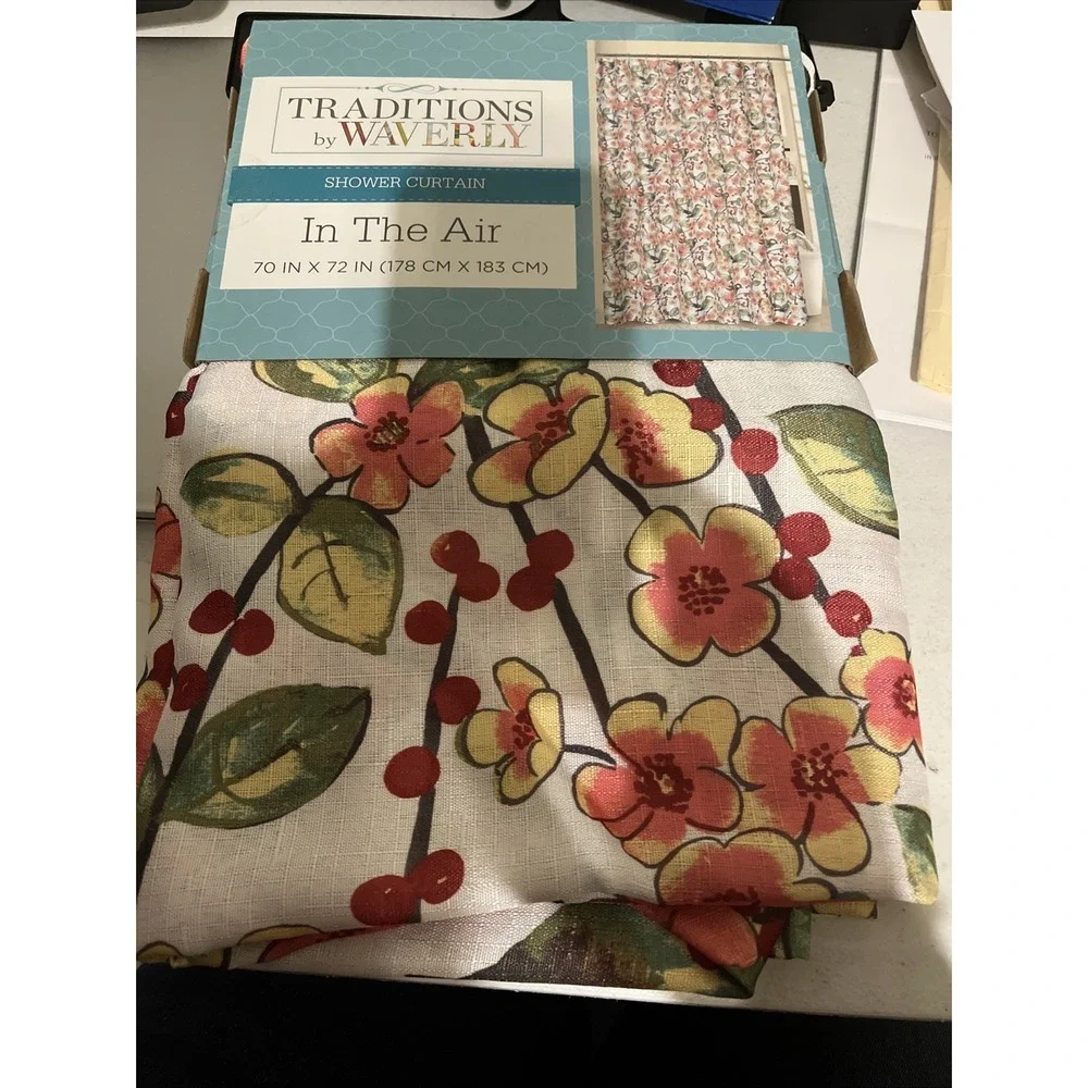 Traditions By Waverly Shower Curtain.